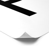 Ruhe behalten und Fotos nehmen Poster (Ecke)