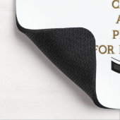 Ruhe behalten und für Priester beten Mousepad (Ecke)