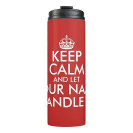 Ruhe behalten und gelassen mit der thermischen Sch Thermosbecher