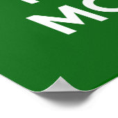 Ruhe behalten und Geld verdienen Poster (Ecke)