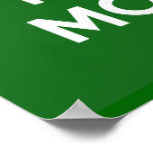 Ruhe behalten und Geld verdienen Poster (Ecke)