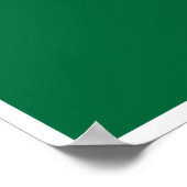 Ruhe behalten und gut gedruckt lernen poster (Ecke)