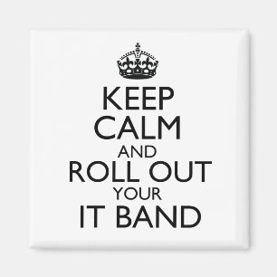 Ruhe behalten und Ihr IT Band Magnet herausbringen