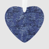 Ruhe behalten und Ihre digitale Camouflage für die Ornament (Rückseite)