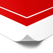 Ruhe behalten und mit Vater einverstanden Poster (Ecke)