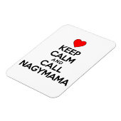 Ruhe behalten und Nagymama Magnet anrufen (Linke Seite)