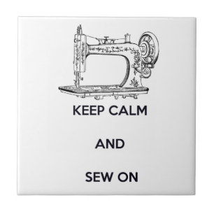 Ruhe behalten und nähen fliese