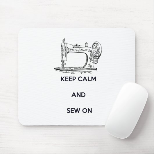 Ruhe behalten und nähen mousepad (Mit Mouse)