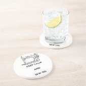 Ruhe behalten und nähen untersetzer (Seite)