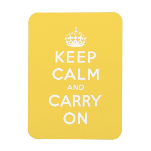 Ruhe behalten und Original weiterführen Magnet (Vertikal)