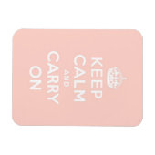 Ruhe behalten und Original weiterführen Magnet (Horizontal)