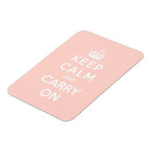 Ruhe behalten und Original weiterführen Magnet (Linke Seite)