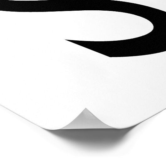 Ruhe behalten und S'mores machen Poster (Ecke)