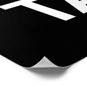 Ruhe behalten und Tattoo bekommen Poster (Ecke)