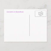Ruhe behalten und Tee-Postkarte haben Postkarte (Rückseite)