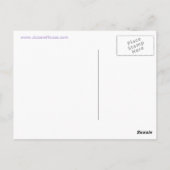 Ruhe behalten und Tee-Postkarte haben Postkarte (Rückseite)