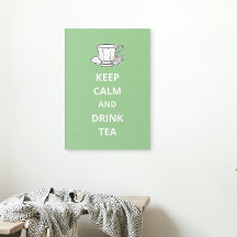 Ruhe behalten und Tee Vintag Tee trinken Tee Tee T