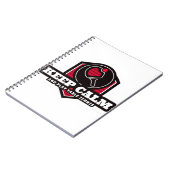 Ruhe behalten und Tischtennis spielen Notizblock (Linke Seite)