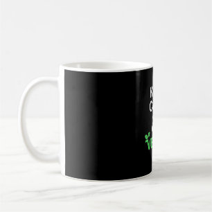 Ruhe behalten und Vegan werden Kaffeetasse