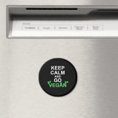 Ruhe behalten und Vegan werden Magnet (In Situ (Geschirrspüler))