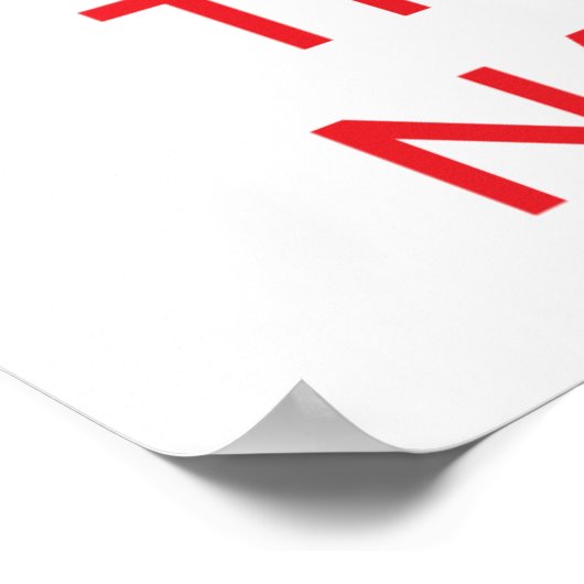 Ruhe behalten und Vertrauen in die Narwhals Poster (Ecke)