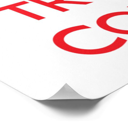 Ruhe behalten und Vertrauen Sie Ihrem Controller Poster (Ecke)