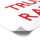 Ruhe behalten und Vertrauen Sie Ihrem Radiologen Poster (Ecke)