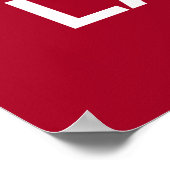 Ruhe behalten und Wahlarbeit Poster (Ecke)