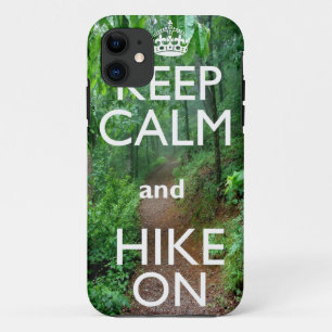 Ruhe behalten und Wandern Case-Mate iPhone Hülle