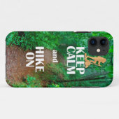 Ruhe behalten und Wandern Case-Mate iPhone Hülle (Rückseite (Horizontal))