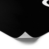 Ruhe behalten und weiter fliegen poster (Ecke)