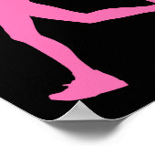 Ruhe behalten und weiter laufen poster (Ecke)
