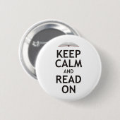 Ruhe behalten und weiter lesen button (Vorne & Hinten)