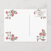 Ruhe behalten und weiter lesen postkarte (Rückseite)