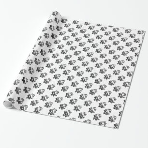 Ruhe behalten und weiterfahren geschenkpapier