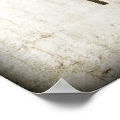 Ruhe behalten und weiterfahren poster (Ecke)