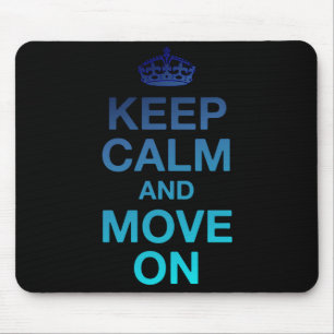 Ruhe behalten und weitermachen mousepad