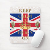 Ruhe behalten und zu regieren mousepad (Mit Mouse)