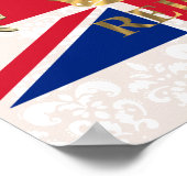 Ruhe behalten und zu regieren poster (Ecke)