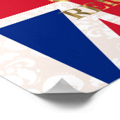 Ruhe behalten und zu regieren poster (Ecke)
