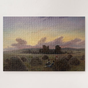 Ruhe bei der Heuernte – Caspar David Friedrich Puzzle