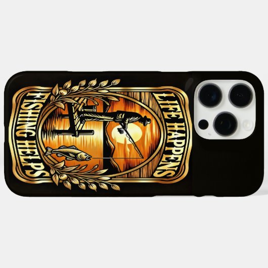 Ruhe bei Sonnenuntergang Case-Mate iPhone Hülle (Rückseite (Horizontal))