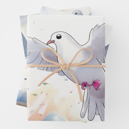 Ruhe beim Tauchen Geschenkpapier Set (Beispiel)