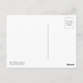 Ruhe bewahren und auf der Postkarte aufbewahren (Rückseite)