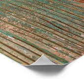 Ruhe bewahren und beim Drucken bleiben Poster (Ecke)