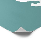 Ruhe bewahren und die Parody-Printwerbung fortsetz Poster (Ecke)