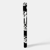 Ruhe bewahren und Kronen in Weiß tragen Case-Mate iPhone Hülle (Rückseite / Links)