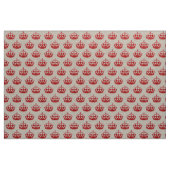 Ruhe bewahren und Kronen-Muster tragen Stoff (Yard (91,4 cm))