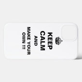 Ruhe bewahren und Kronen tragen Case-Mate iPhone Hülle (Rückseite (Horizontal))