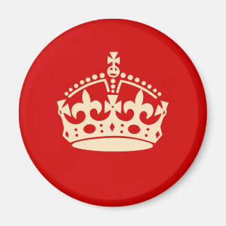 Ruhe bewahren und Magnet tragen